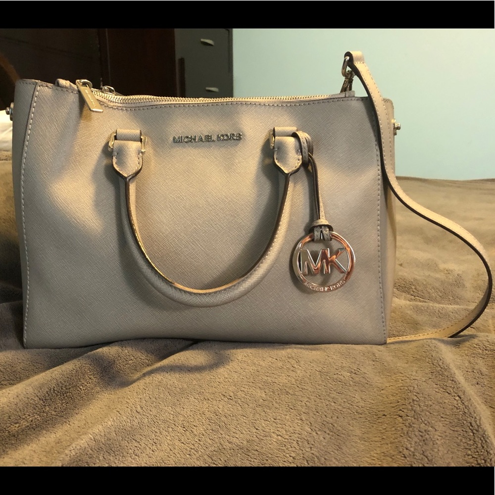 Michael Kors Large Saffiano Leather Satchel